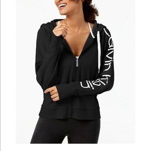 Calvin Klein zip hoodie jacket